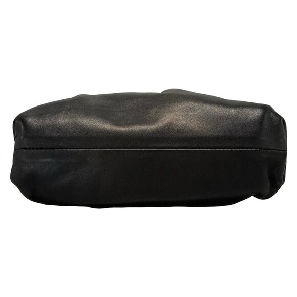 BOTTEGA VENETA Mini The Pouch - Black Leather Shoulder Bag 885-080725 - Picture 5 of 14